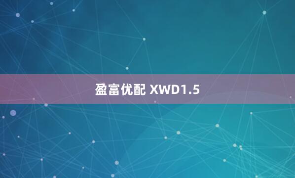 盈富优配 XWD1.5